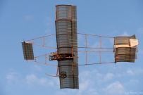 The Edwardian aircraft were a central part of the airshow.