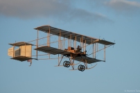 The Boxkite during its extended routine.