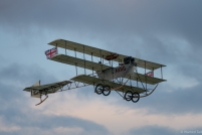 The Avro Triplane brought things to a close as the light started to fade,