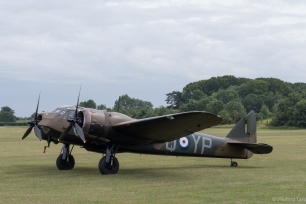 Soon enough it was time for the Blenheim to take to the skies.