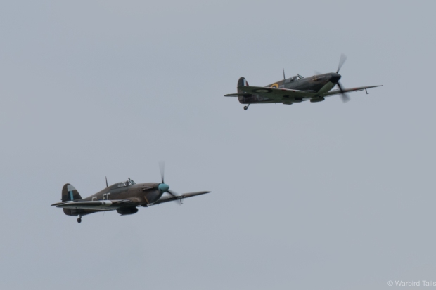 The very historic BBMF pair. 