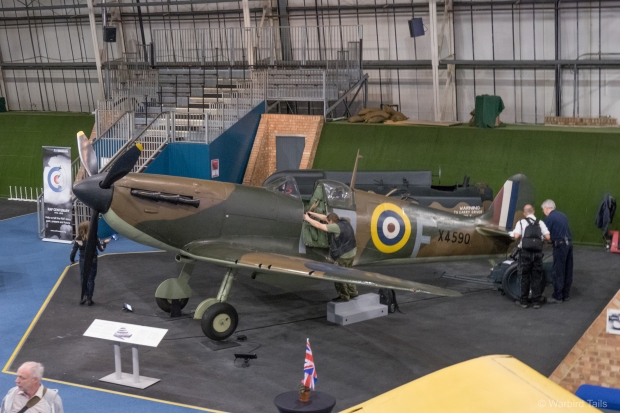 The museum's Spitfire. 
